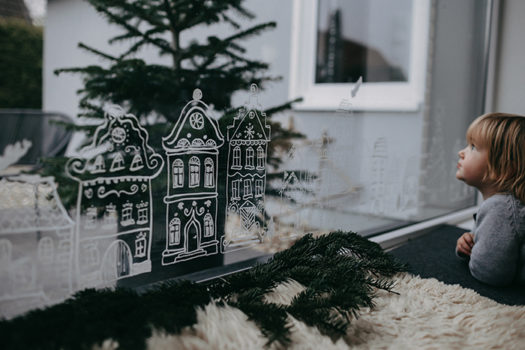 Die schönsten Weihnachtsmotive fürs Fenster - sanvie.de