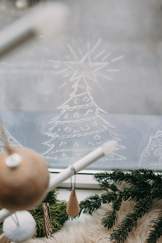 Die schönsten Weihnachtsmotive fürs Fenster - sanvie.de